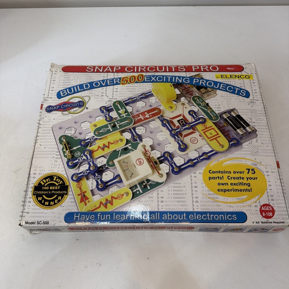 Snap Circuits Pro 500-in-1 SC-500 Open Box STEM